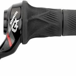 SRAM GX Gearhåndtag 2-gear Inkl. Lock-On Greb, Sort/rød