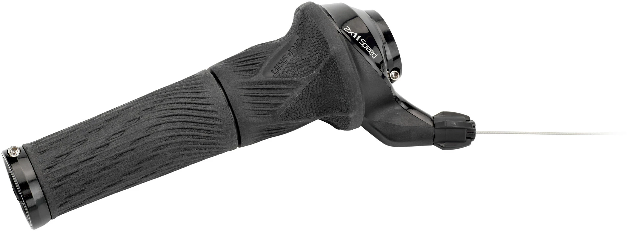 SRAM GX Gearhåndtag 2-gear Inkl. Lock-On Greb, Sort/rød - Billede 2