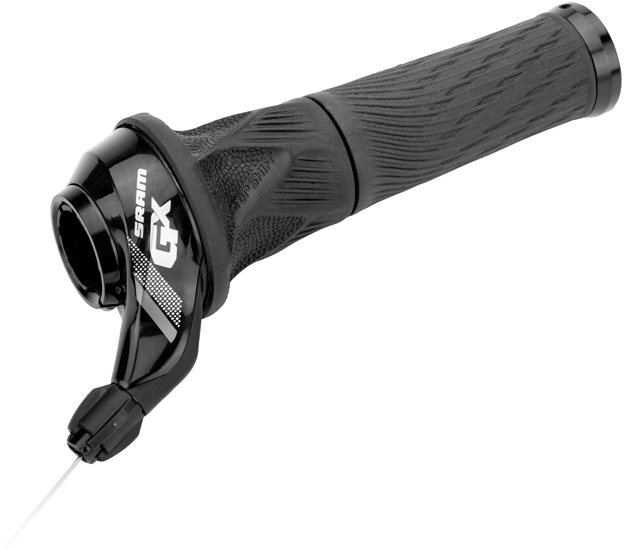 SRAM GX Gearhåndtag 2-gear Inkl. Lock-On Greb, Sort
