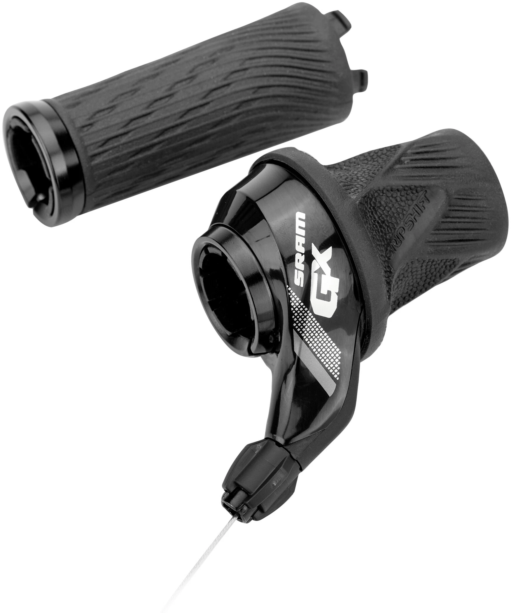 SRAM GX Gearhåndtag 2-gear Inkl. Lock-On Greb, Sort - Billede 2