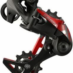 SRAM X01 DH Bagskifter 7-speed Medium Bur, Sort/rød