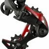 SRAM X01 DH Bagskifter 7-speed Kort Bur, Sort/r&oslash;d