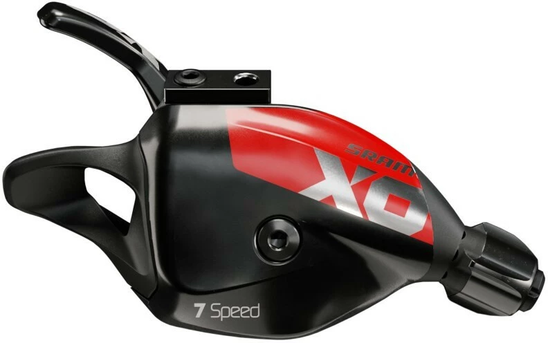 SRAM X01 DH X-Actuation Skifter 7-speed Diskret Klemme, Sort