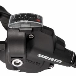 SRAM X4 Trigger Gearhåndtag Bag/højre 8-gears, Sort