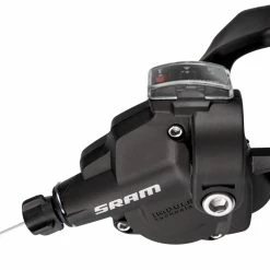 SRAM X4 Trigger Gearhåndtag Forhjul 3-speed, Sort