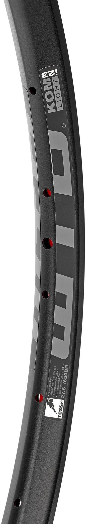 WTB KOM Light I23 Kant TCS 27,5 ", Sort - Billede 2