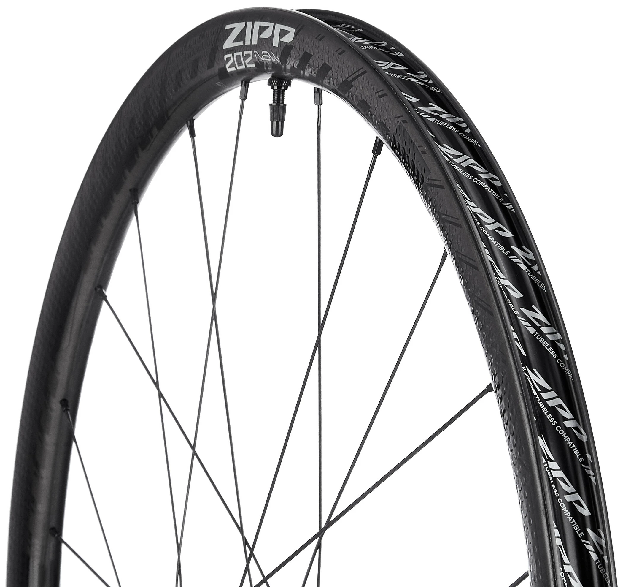 Zipp 202 NSW Baghjul 28" 12x142mm Disc CL Tubeless Shimano, Sort - Billede 2