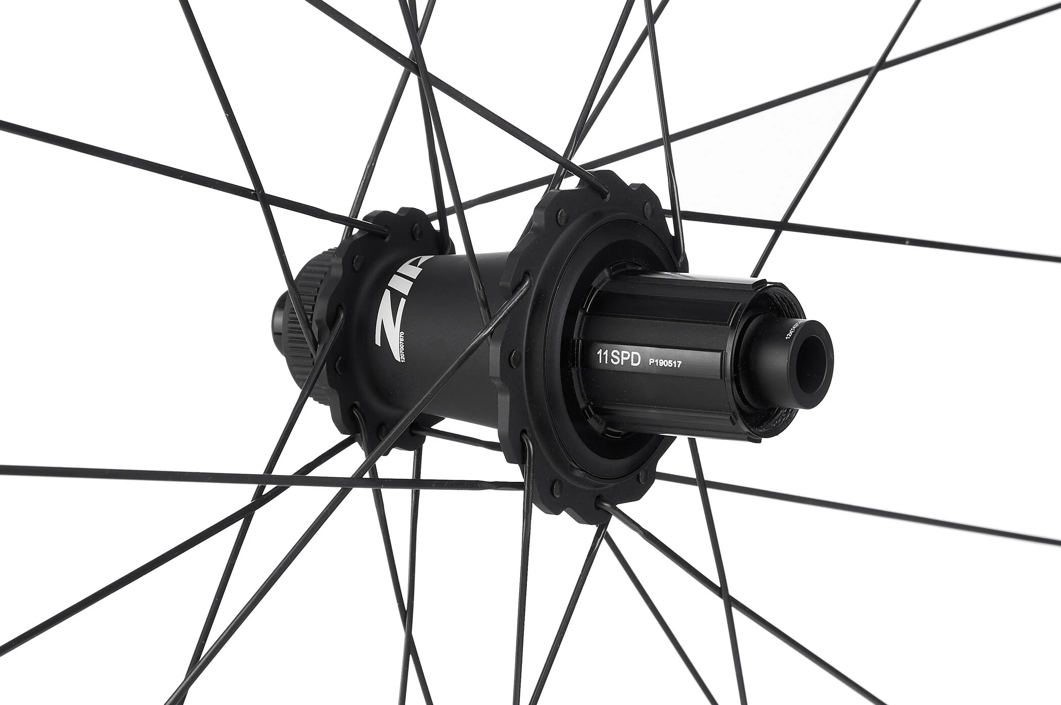 Zipp 202 NSW Baghjul 28" 12x142mm Disc CL Tubeless Shimano, Sort - Billede 3